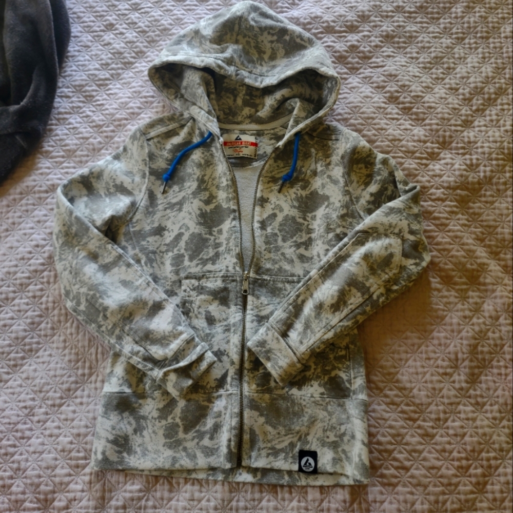 American Giant zip up sweatshirt